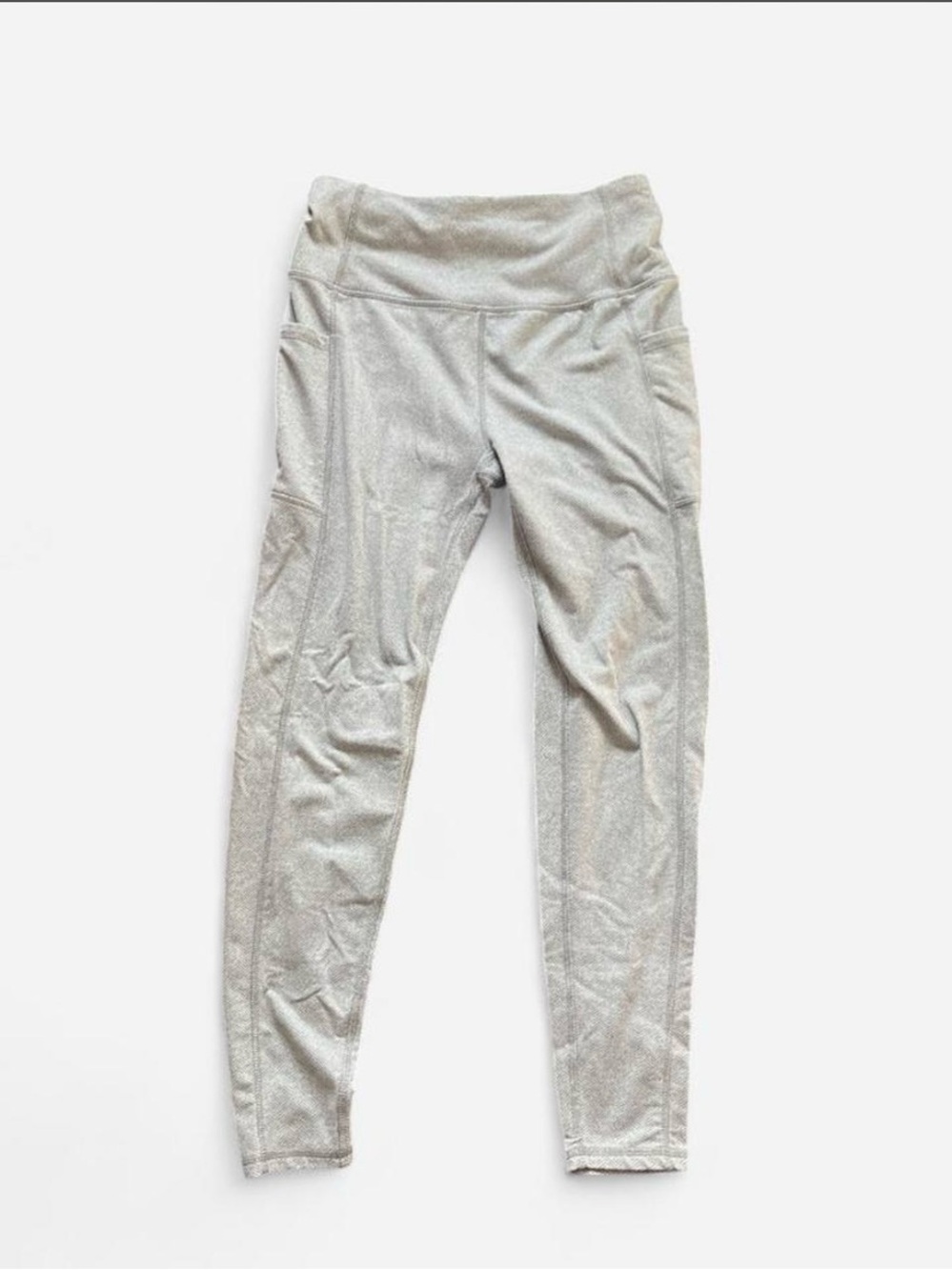 Kyodan Gray Silver High-Rise Leggings
